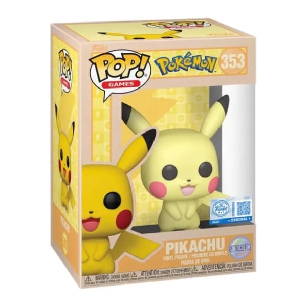 Figura Pikachu soft color Pokemon FUNKO 0
