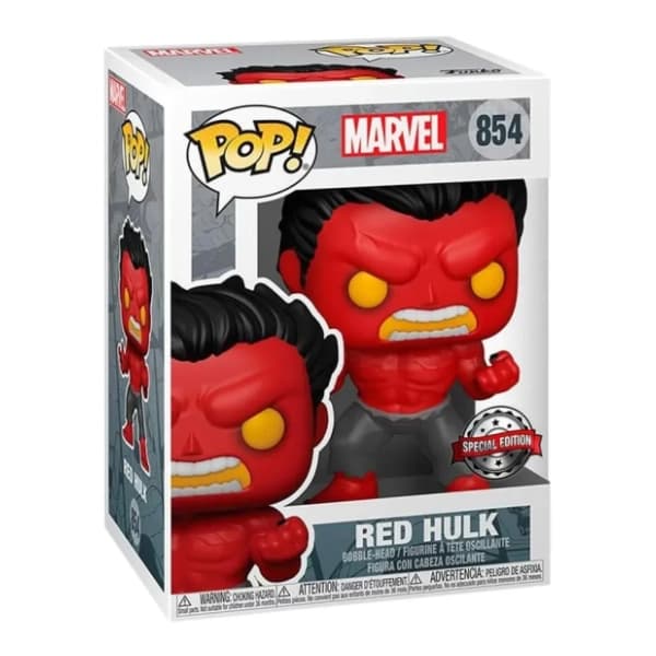 Figura Red Hulk Marvel - Hulk FUNKO 0