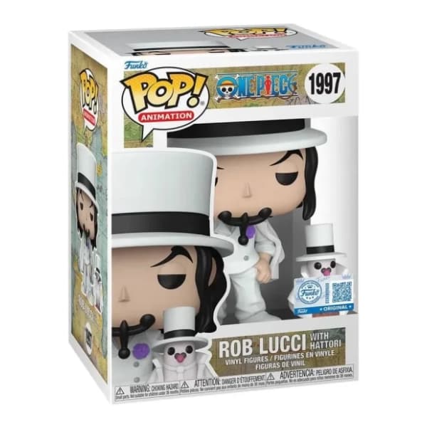 Figura Rob Lucci with Hattori One Piece FUNKO 0
