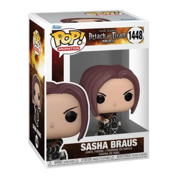Figura Sasha Braus Attack On Titan FUNKO 0