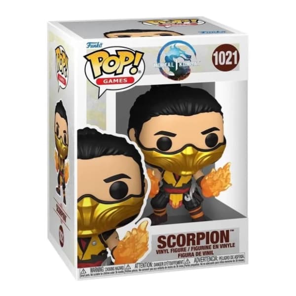 Figura Scorpion Mortal Kombat FUNKO 0