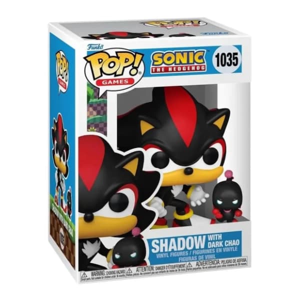 Figura Shadow With Dark Chao Sonic The Hedgehog FUNKO 0
