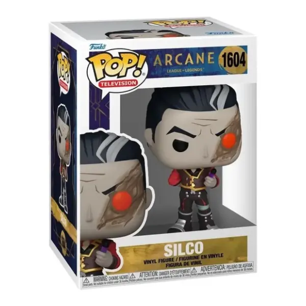 Figura Silco Arcane League Of Legends FUNKO 0