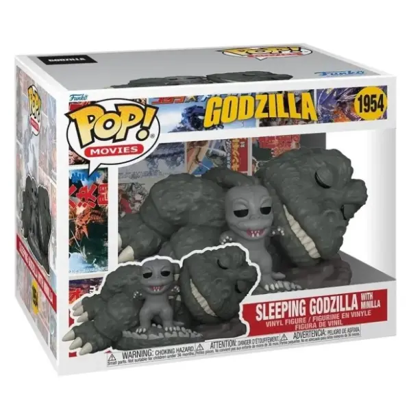 Figura Sleeping Godzilla with Minilla FUNKO 0