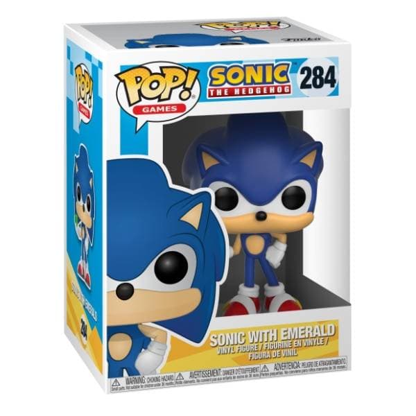 Figura Sonic with emerald Sonic The Hedgehog FUNKO 0
