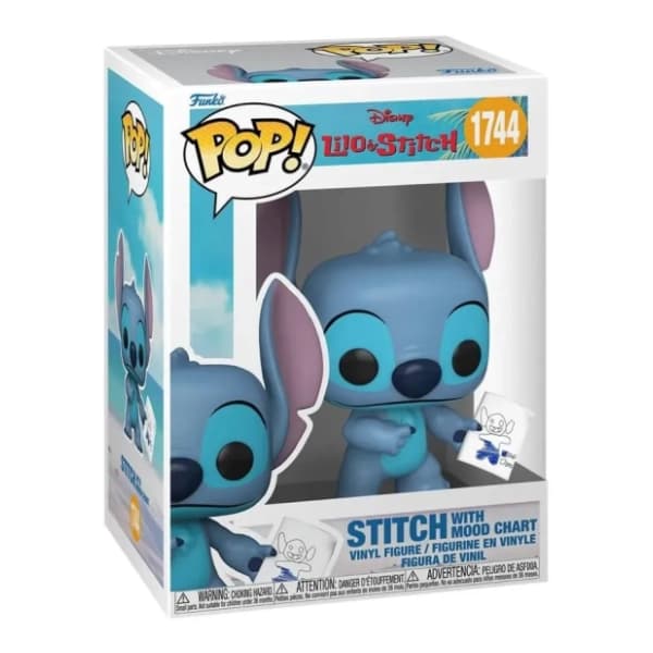 Figura Stitch with mood chart Lilo & Stitch FUNKO 0