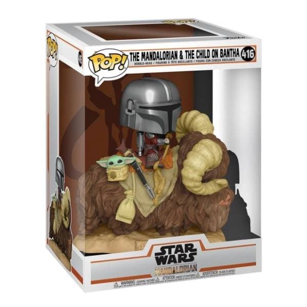 Figura The Mandalorian & The Child On Bantha Star Wars FUNKO 0