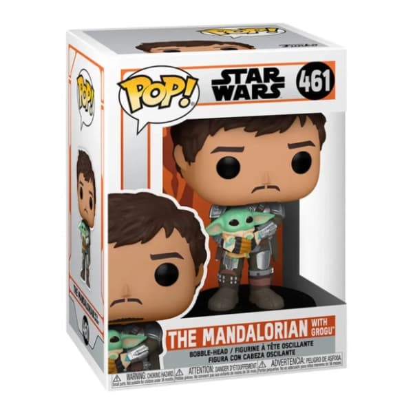 Figura The Mandalorian with Grogu Star Wars FUNKO 461 0