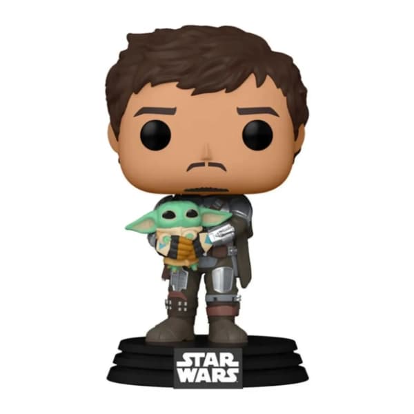 Figura The Mandalorian with Grogu Star Wars FUNKO 461 1