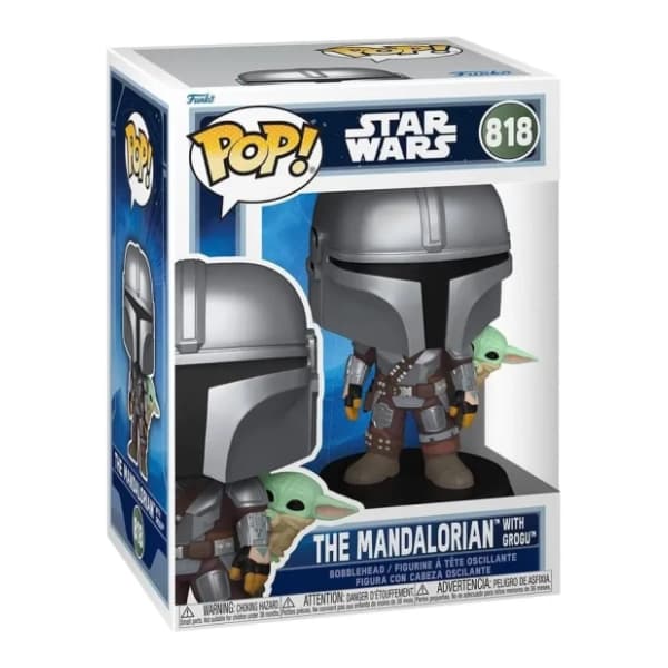 Figura The Mandalorian with Grogu Star Wars FUNKO 0