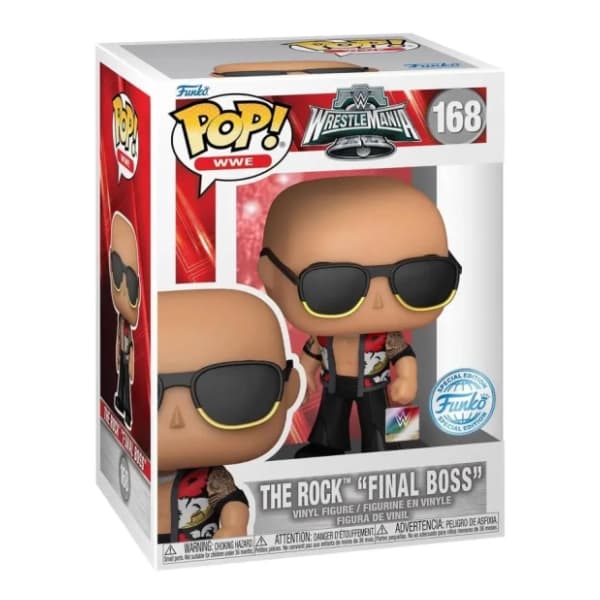 Figura The Rock final Boss Wwe FUNKO 0