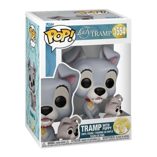 Figura Tramp with Puppy Lady And The Tramp FUNKO 0