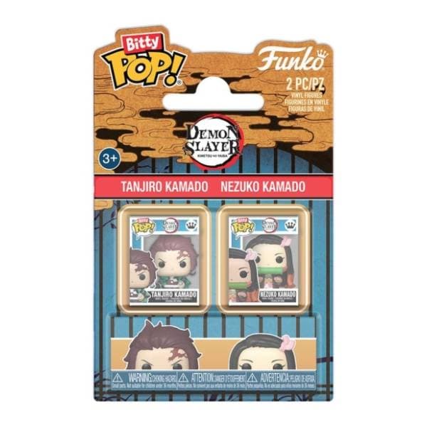 Figure bitty Tanjiro And Nezuko Demon Slayer FUNKO 0