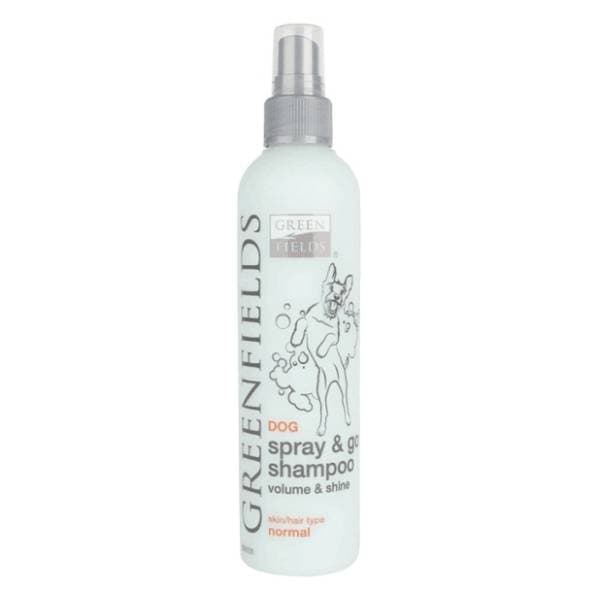 GREENFIELDS Spray & go šampon za suvo kupanje pasa 250ml 0