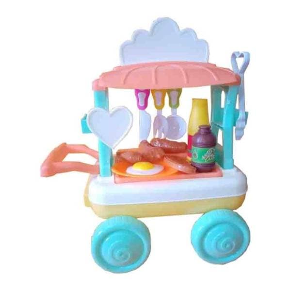 Igračka barbecue car roštilj set kolica OPTIMUM OP851 0
