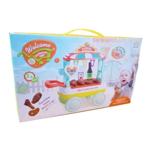 Igračka barbecue car roštilj set kolica OPTIMUM OP851 1