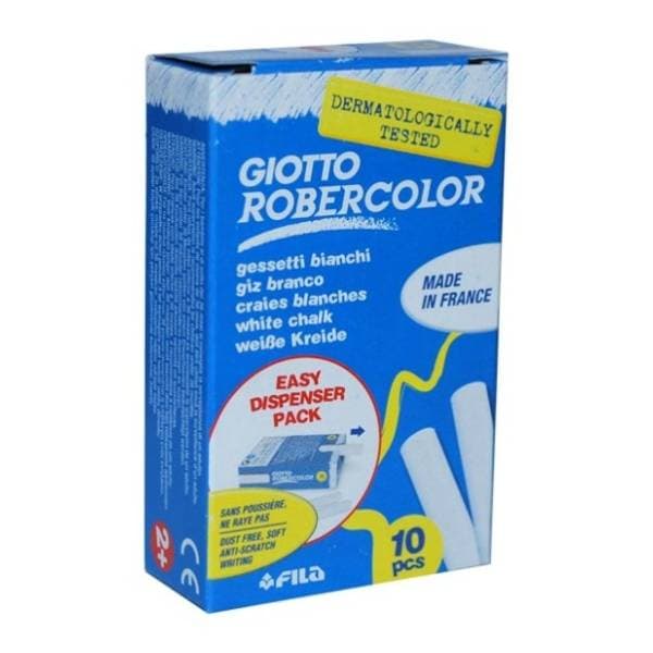 Kreda GIOTTO bela 10kom 0