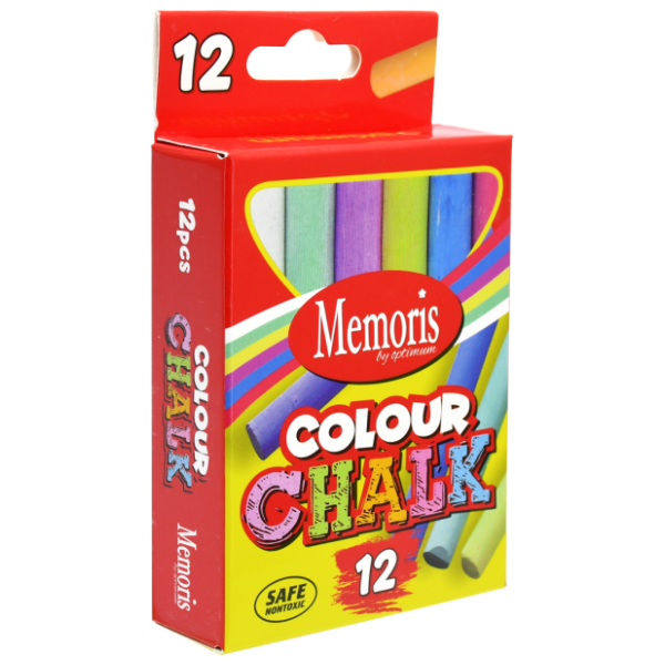 Kreda OPTIMUM Memoris u boji 12kom 1