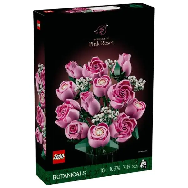 LEGO Botanical Collection buket ružičastih ruža 10374 0