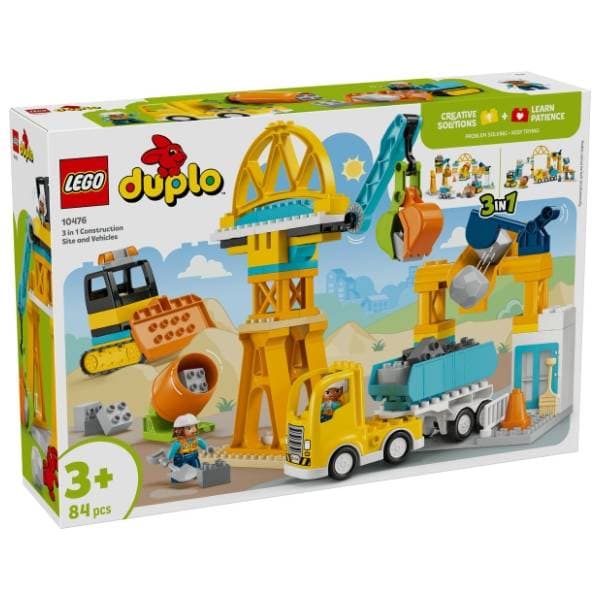 LEGO DUPLO gradilište i vozila 3u1 10476 0