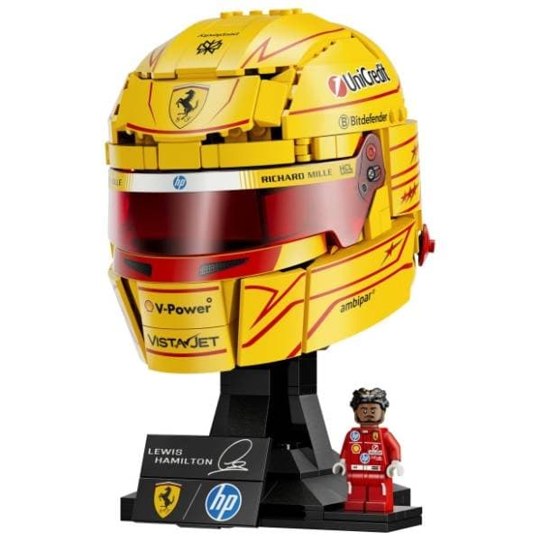 LEGO Editions kaciga Luisa Hamiltona Scuderia Ferrari HP 43022 1