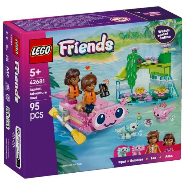 LEGO Friends Aksolotl čamac za avanturu 42681 0