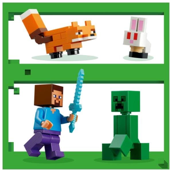 LEGO Minecraft Stivova avantura u tajgi 21583 3