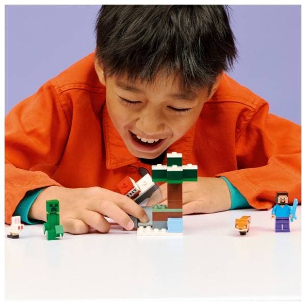 LEGO Minecraft Stivova avantura u tajgi 21583 5