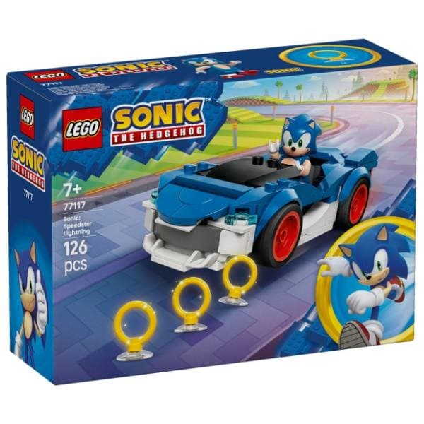 LEGO Sonic automobil Munja Zvezda brzine 77117 0