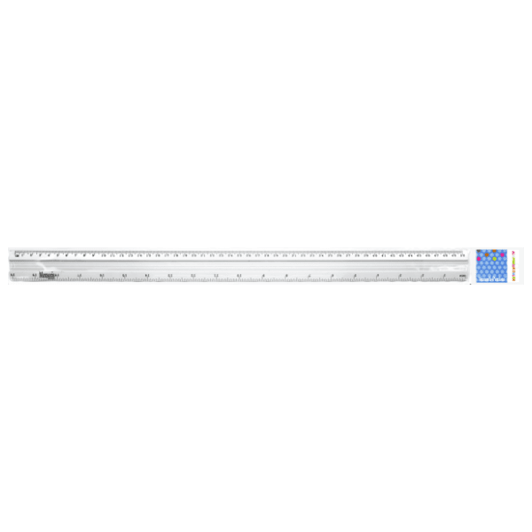 Lenjir metalni OPTIMUM Memoris 50cm 0