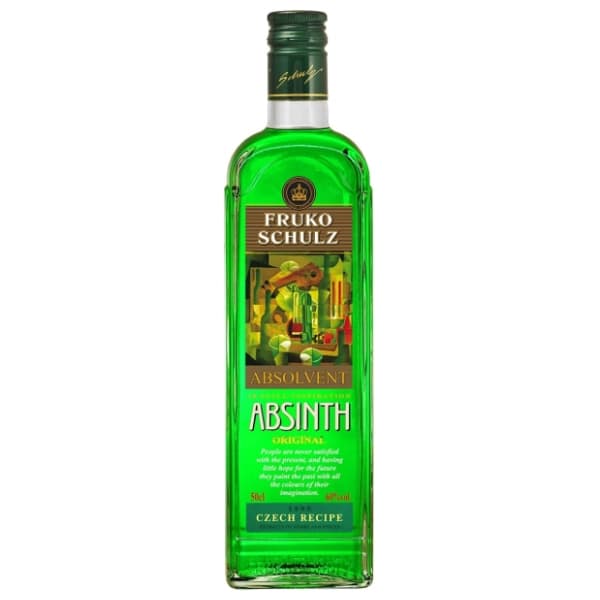 Liker FRUKO SCHULZ Absinthe Absolvent 70% 0.5l 0