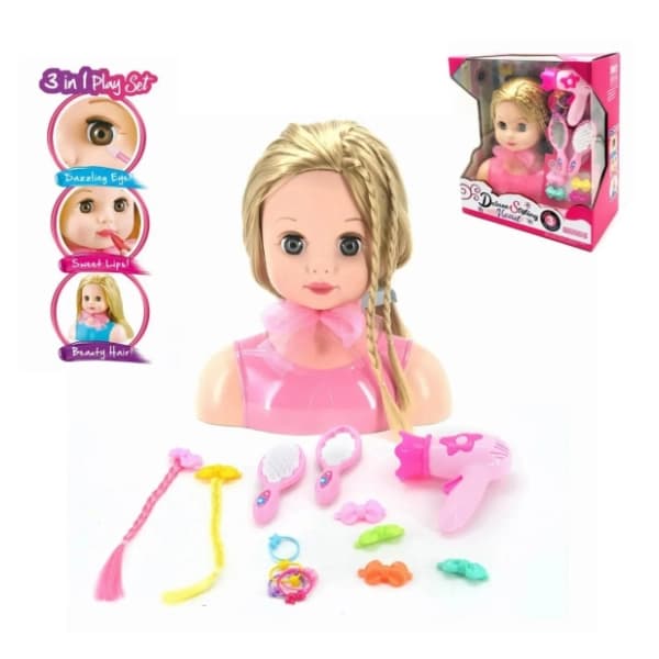 Lutka model za uređivanje kose DENIS TOYS 0
