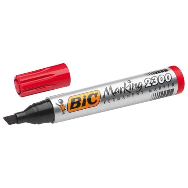 Marker BIC permanent 2300 kosi crveni 1kom 0