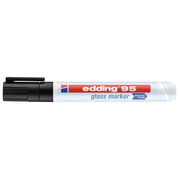 Marker EDDING za staklenu tablu E-95 1.5-3mm crni 1kom 0