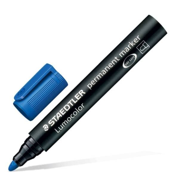 Marker STAEDTLER lumo obli plavi 1kom 0