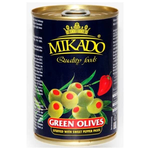 MIKADO zelene masline čili 280g 0