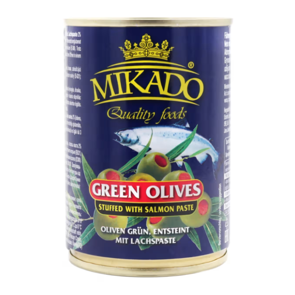 MIKADO zelene masline sa lososom 280g 0