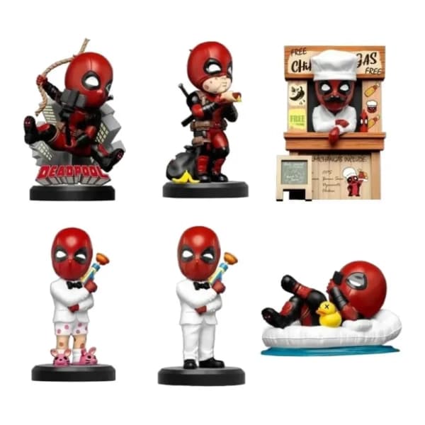 Mini figura Deadpool Action Heroes Blind Box YUME 1kom 1