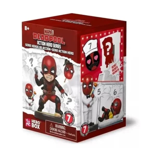 Mini figura Deadpool Action Heroes Blind Box YUME 1kom 0