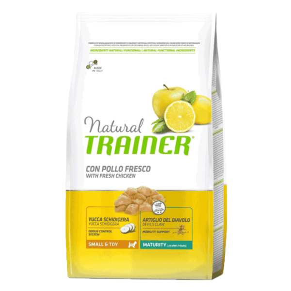 NATURAL TRAINER Small&toy maturity hrana za pse piletina 800g 0