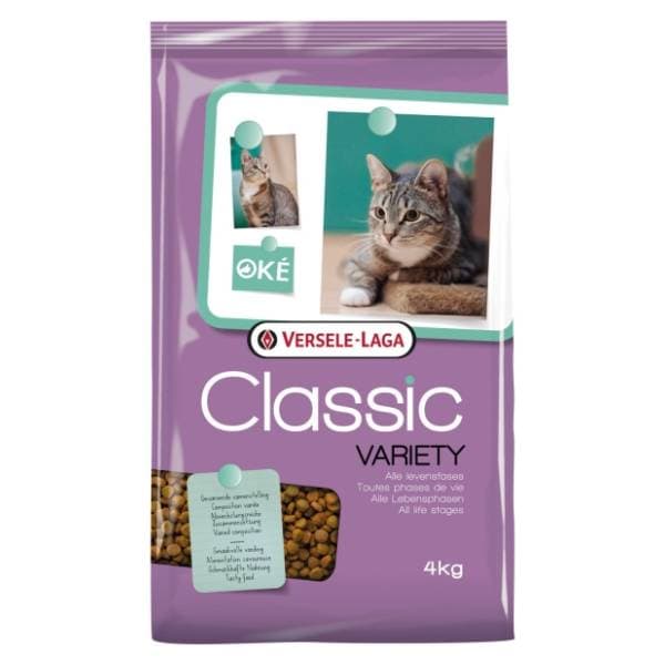 OKE Classic variety hrana za mačke 4kg 0