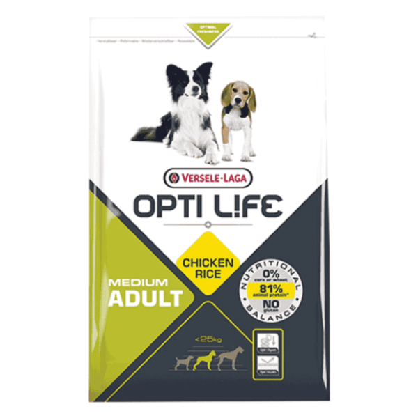OPTI LIFE Medium adult hrana za pse 2,5kg 0