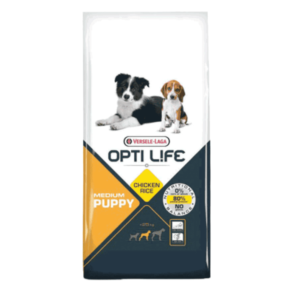 OPTI LIFE Medium puppy hrana za pse 2,5kg 0
