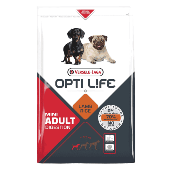 OPTI LIFE Mini adult digestion hrana za pse 2,5kg 0