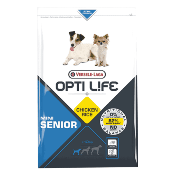 OPTI LIFE Mini senior hrana za pse 2,5kg 0
