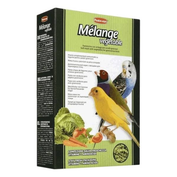 PADOVAN Melange vegetable dopunska hrana za ptice 300g 0