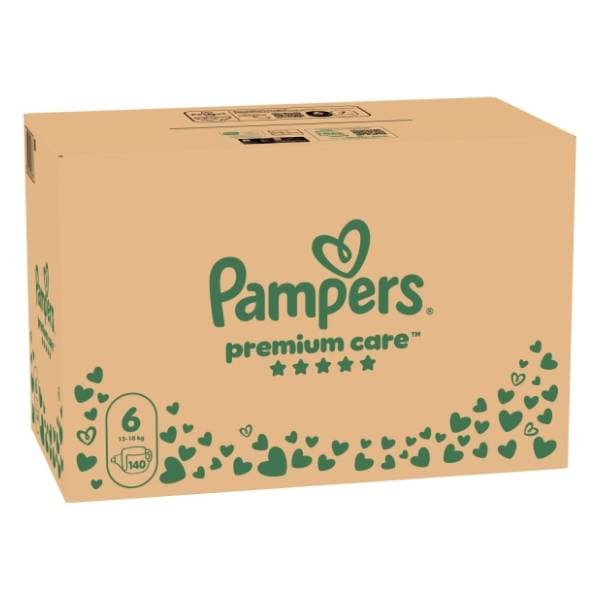 PAMPERS pelene premium care 6 140kom 0