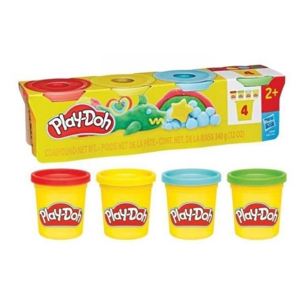 Plastelin HASBRO Play Doh 4 boje 0