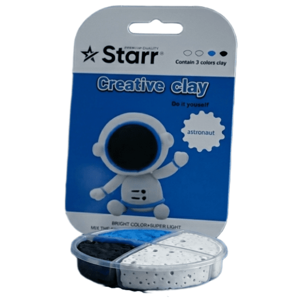 Plastelin STARR Clay set svemirac 4 boje 63g 0
