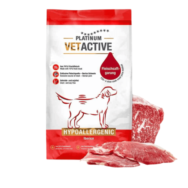 PLATINUM Vetactive hypoallergenic hrana za pse 1,5kg 0